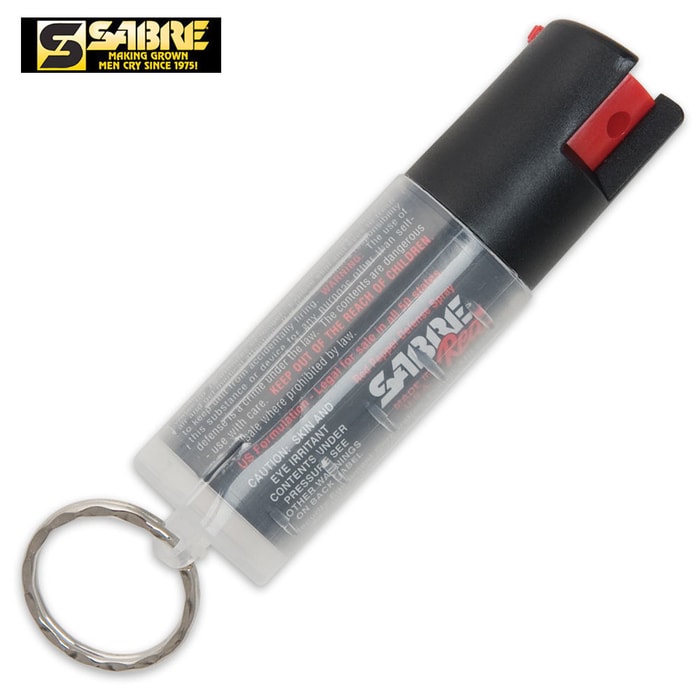 Sabre 15 Grams Red Pepper Spray Keychain