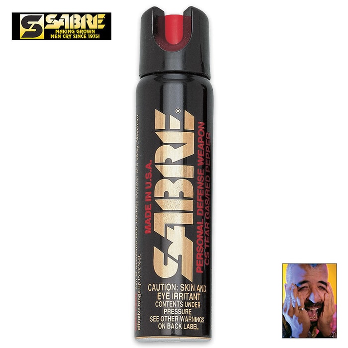 Sabre Red Police Magnum Self Defense Pepper Spray - 110 g