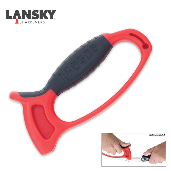 Lansky Deluxe Easy Grip Sharpener