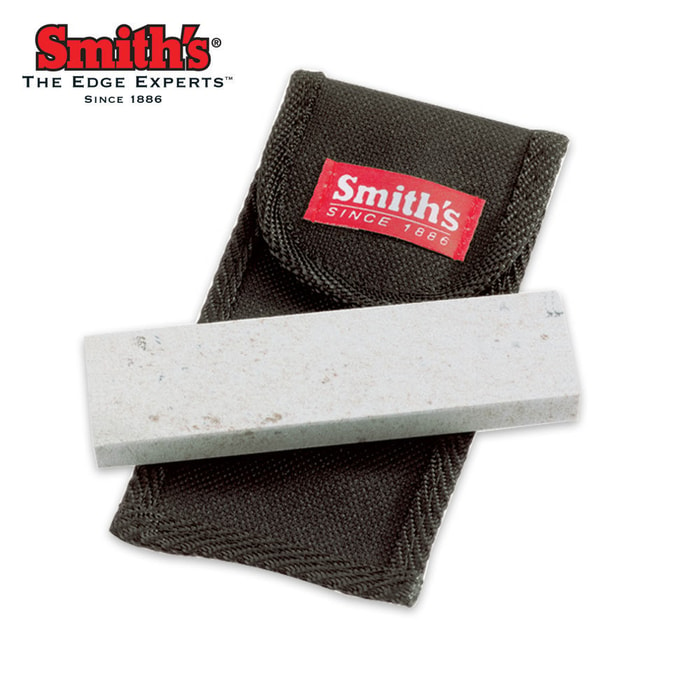 Smiths Arkansas Stone with Pouch