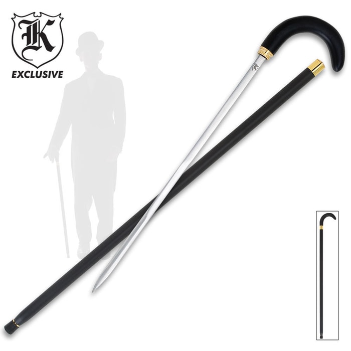 Traditional Hook Sword Cane