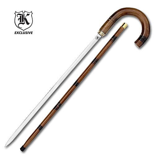 Traditional Rattan Sword Cane