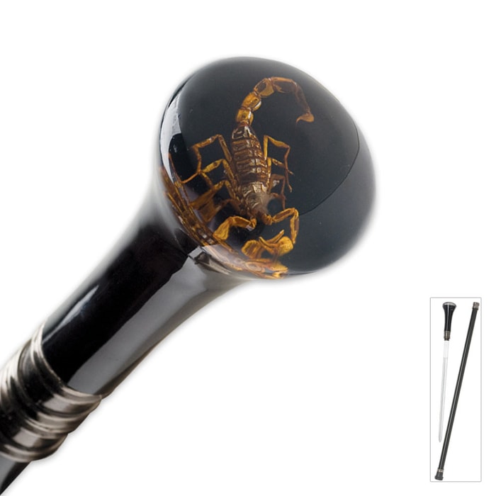Raging Scorpion Sword Cane