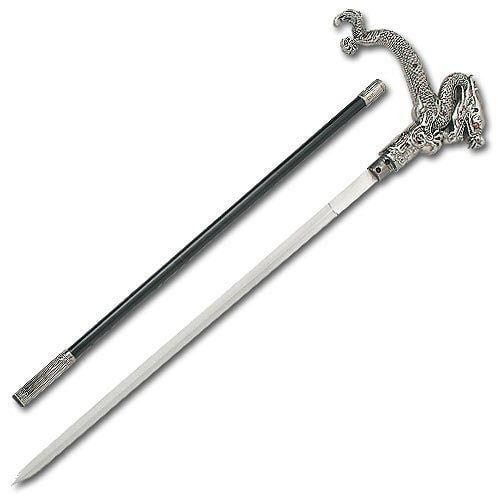 Fighting Dragon Sword Cane