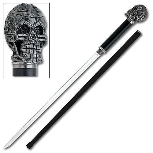 Android Skull Sword Cane