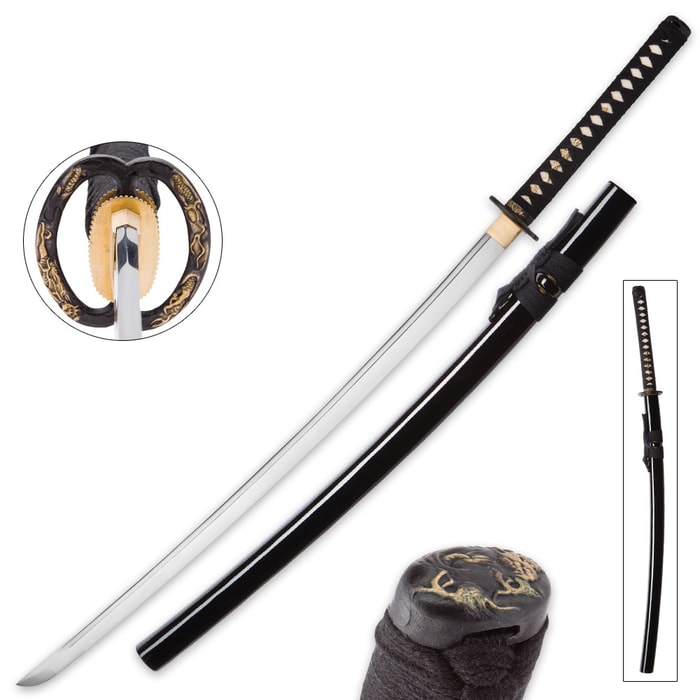 The Dragon King Traditional Japanese Katana - Sword