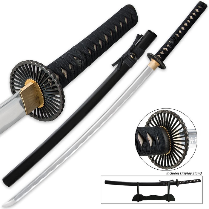 Last Samurai Katana - Handmade Carbon Steel - Fully Functional - Battle Ready Sword