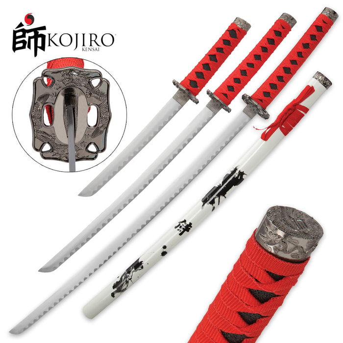 Kojiro Shadow Warrior 3-Piece Sword Set
