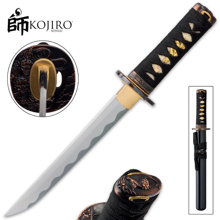 Crafted with supreme Samurai style, it’s ready to be the ultimate back-up weapon to the legendary katana