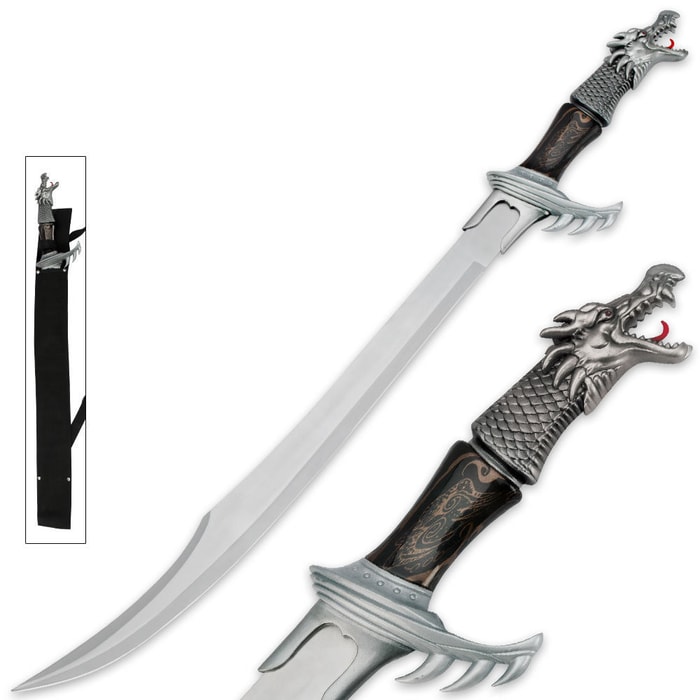 Dragon Warrior Fantasy Sword & Sheath