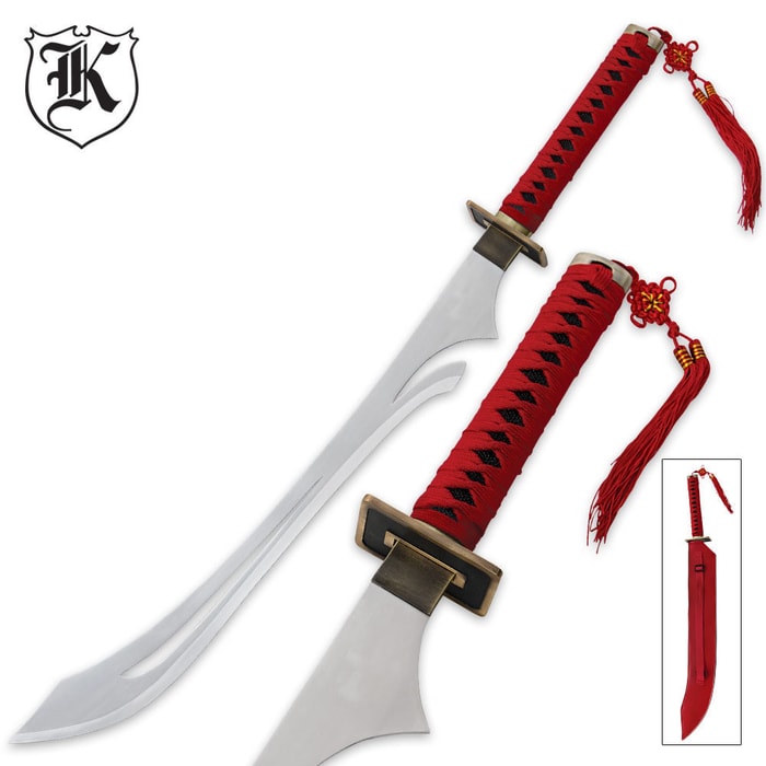 The Sword of Koujaku with Red Sheath