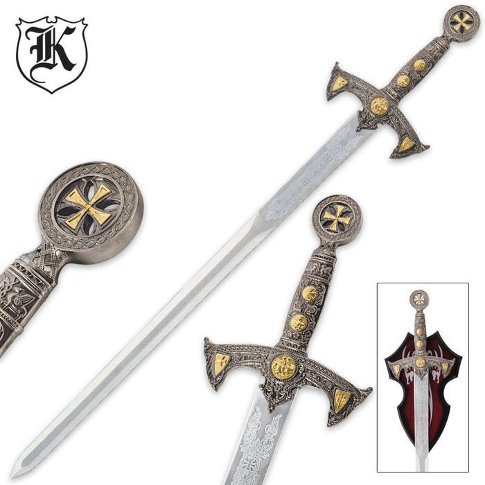Knights Templar Fantasy Sword