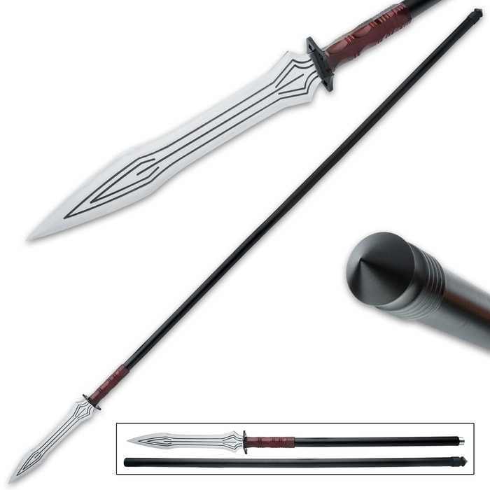 From the secret armory of the Blade Brotherhood, this spear is an intimidating weapon, perfect for the modern Ninja
