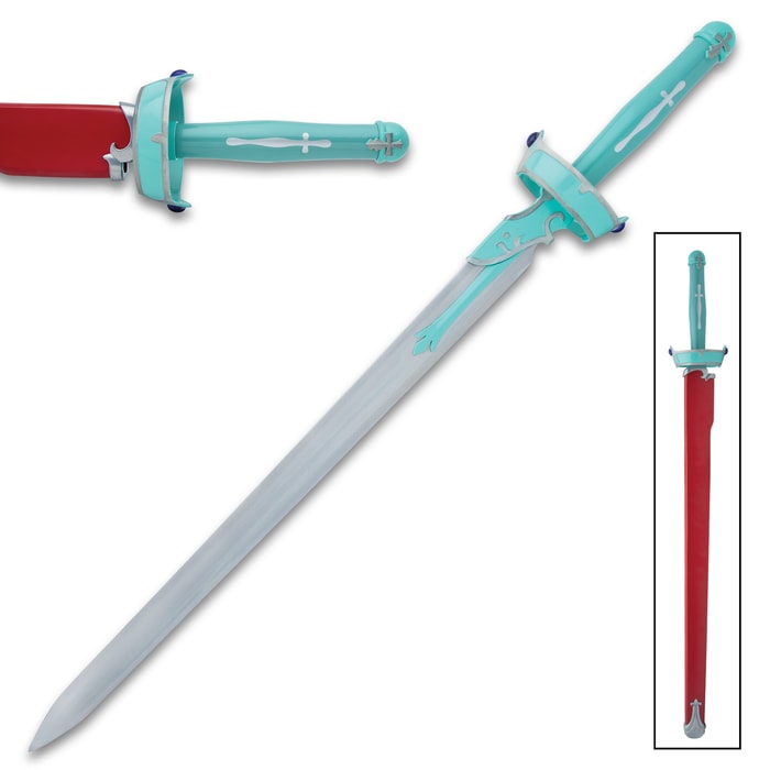 Different views of the Anime Lambent Light Fantasy Sword