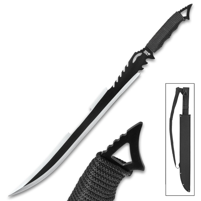 Black Legion Black Fixed Blade Knife Set