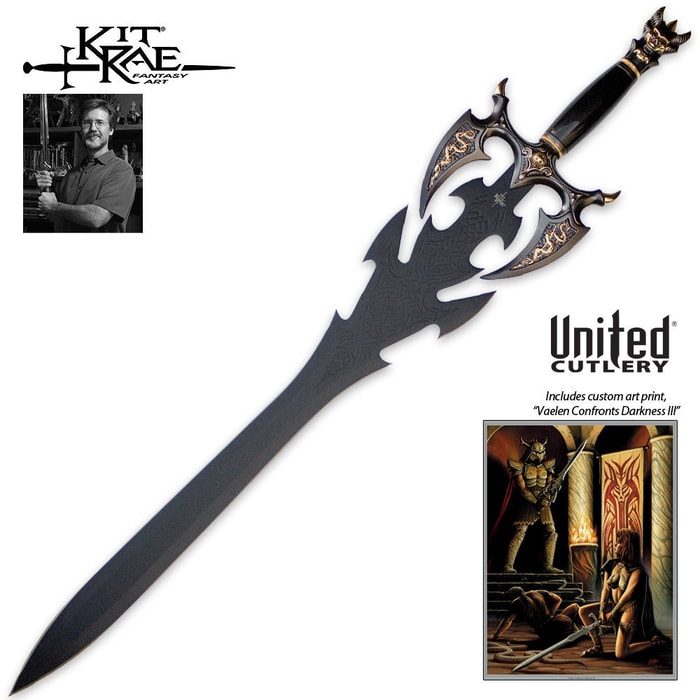 Kit Rae Kilgorin II Sword Black Blade