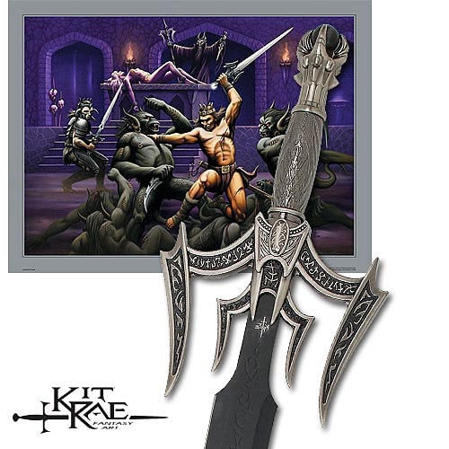 Kit Rae Luciendar Sword Black Blade