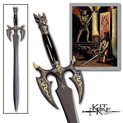 Kit Rae Kilgorin Sword Black Blade