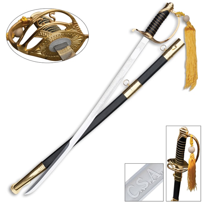 C.S.A. Cavalry Officers Saber