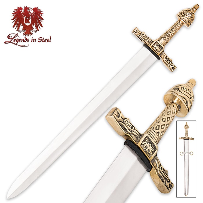 King Lotus Historical Dagger High Carbon With Sheath