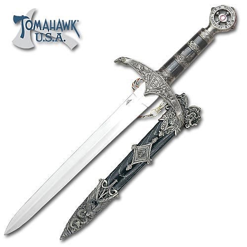 Middle Ages Robin Hood Dagger with Ornate Scabbard