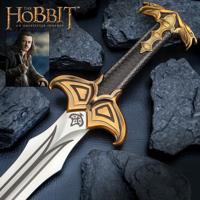 The Sword of Bard the Bowman is an officially licensed Hobbit replica