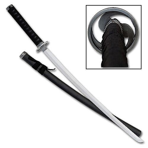 Traditional Black Katana Sword