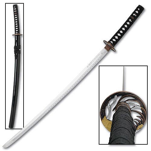 Twisted Wind Samurai Katana Sword