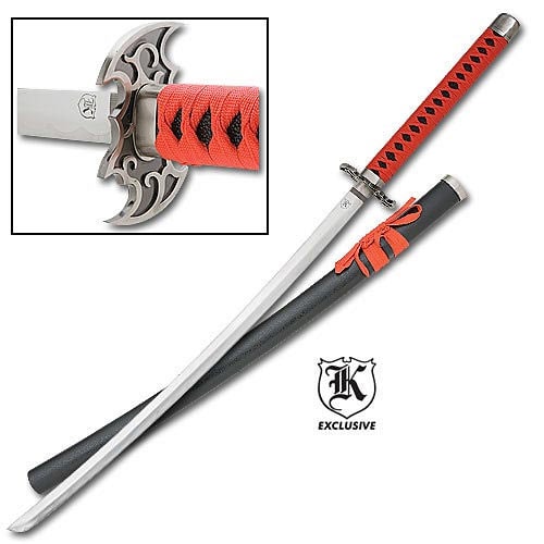 Red Winged Warrior Katana Sword