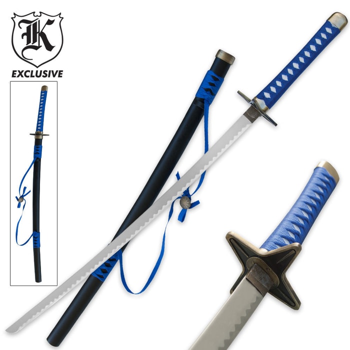 Blue Magic Anime Katana Sword
