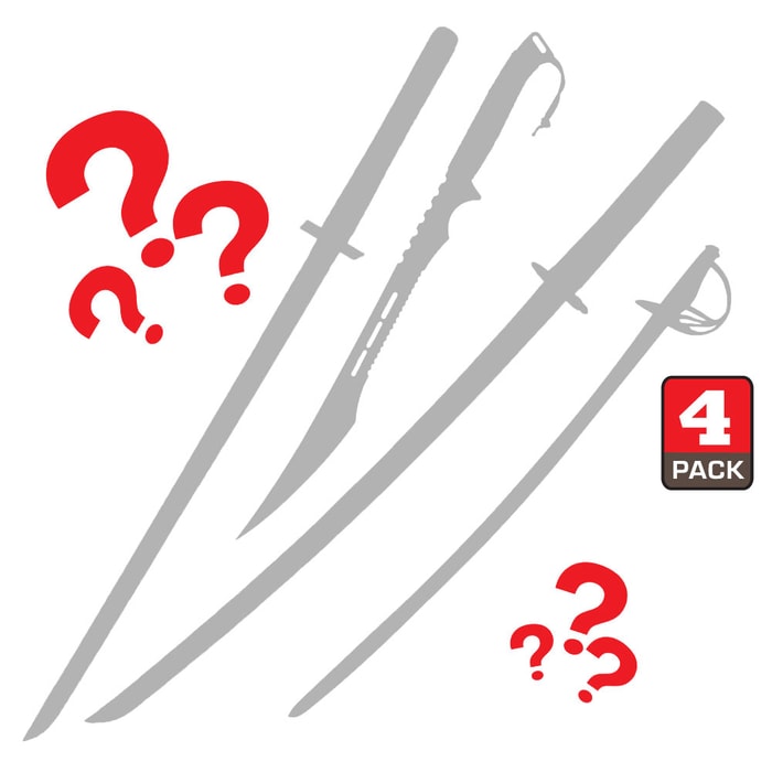 Four Sword Mystery Set - Random Selection, Customer Favorites, High Quality, Deep Discount