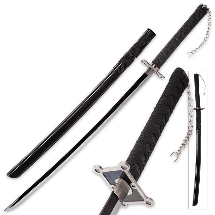 Black Warrior Samurai Sword