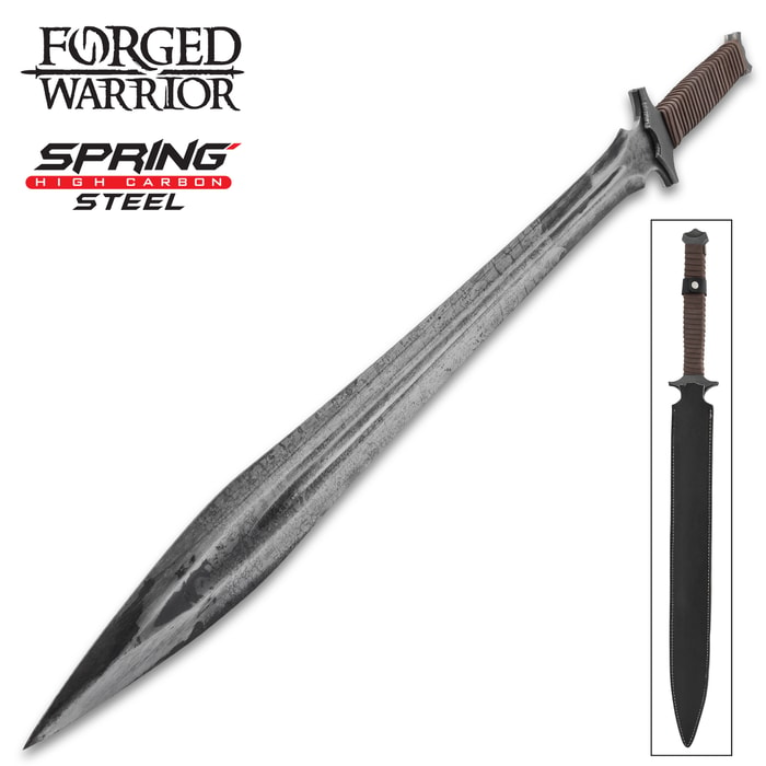 The Forged Warrior City Watch Sword is 37" in overall length