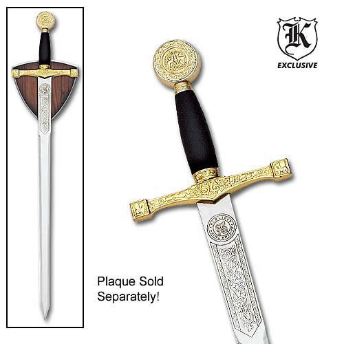 Brass Excalibur Sword