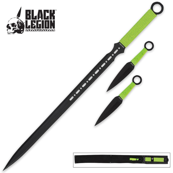 Black Legion Undead Slayer Sword & Knife Set