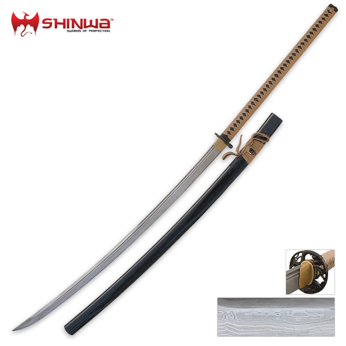 Shinwa Odachi Tan Sword Damascus