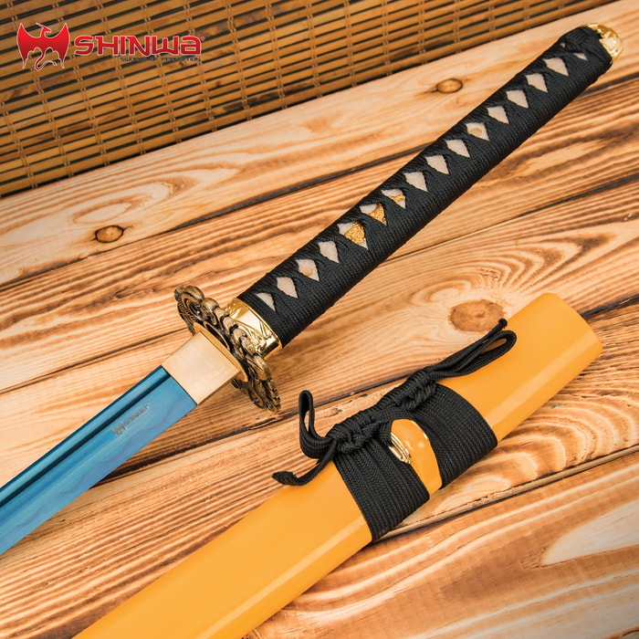Genuine masterpiece of traditional Japanese swordcraft, handmade by seasoned artisans with meticulous attention to detail