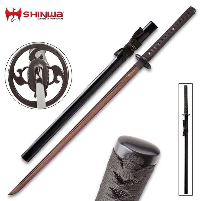 Folded Damascus Steel Sharp Japanese Samurai Sword Katana Full Tang Battle