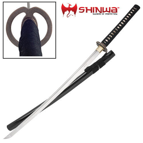 Shinwa Noble Black Katana Sword