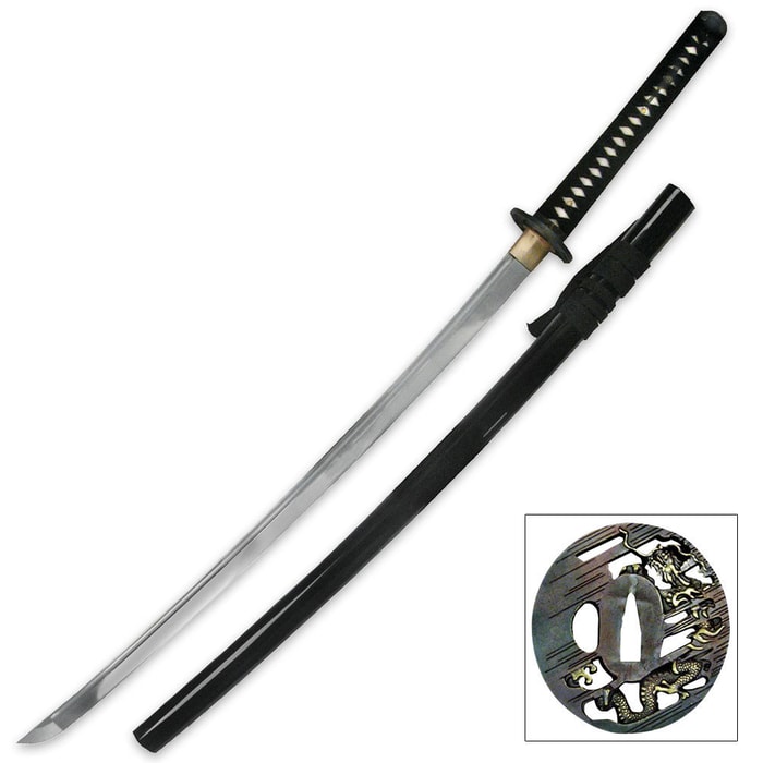 Ryumon Hand Forged Dragon Warrior Samurai Sword 