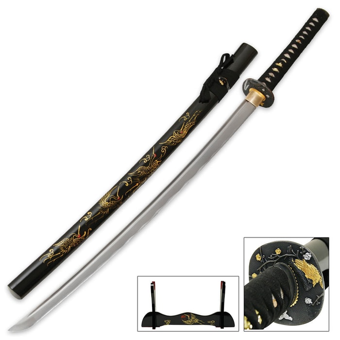 Flying Crane Hand Forged Samurai Sword