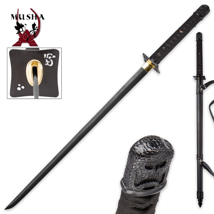Musha Hand-Forged High Carbon Steel Ninja Sword