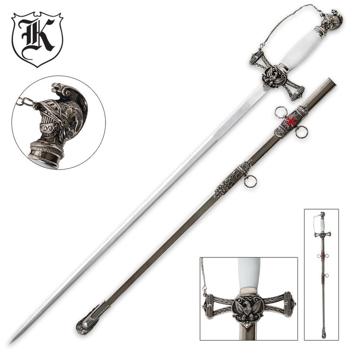 Knights Templar Ceremonial Sword and Scabbard