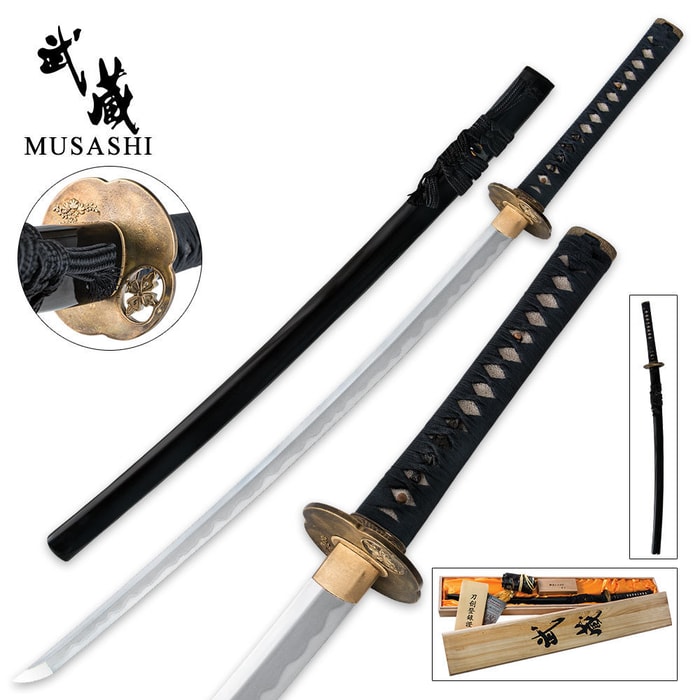 Hand-Forged San Mai Musashi Kobuse Harmony Sword