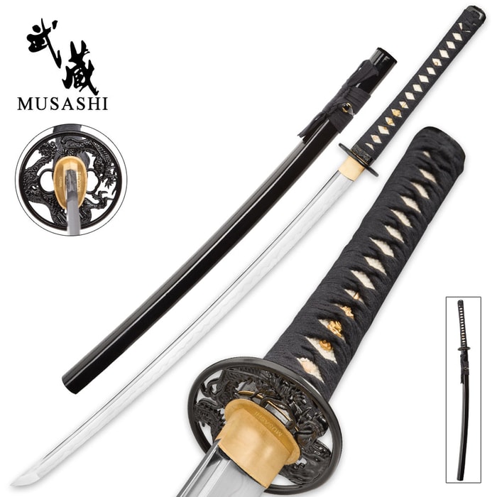 1060 Steel - High Carbon Steel Functional Samurai Swords