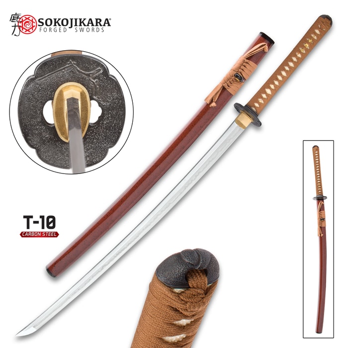 Handmade Katana-t10 Steel Forged-collectible Katana-full Tang