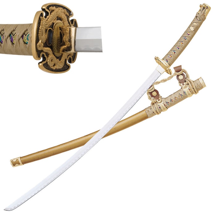 United Cutlery Gold Ceremonial Samurai Sword