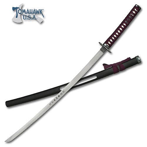 Samurai Purple Katana Sword