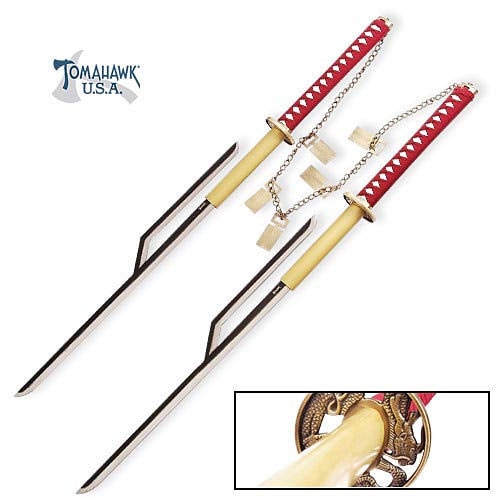 Dual Samurai Hook Swords