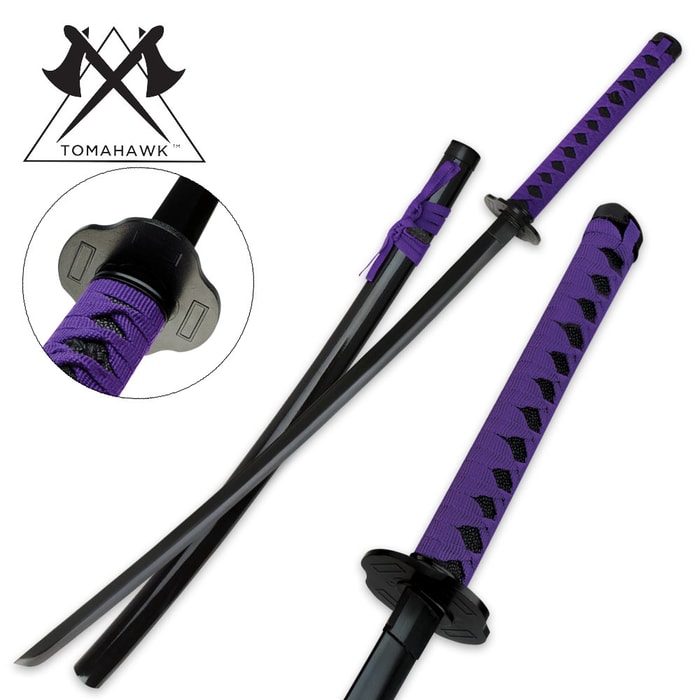 Purple Emperor Katana Sword With Scabbard
